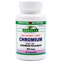 Crom picolinat Forte 500 mcg